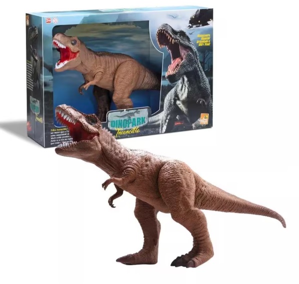 Dinossauro Dinopark Invencible Articulado -Bee Toys