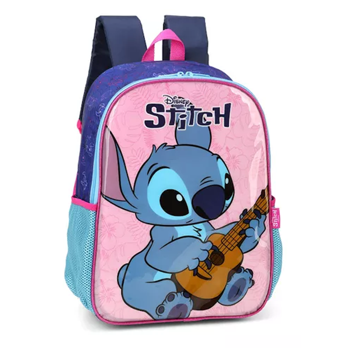 Mochila Costas  Infantil Stitch Rosa – Luxcel