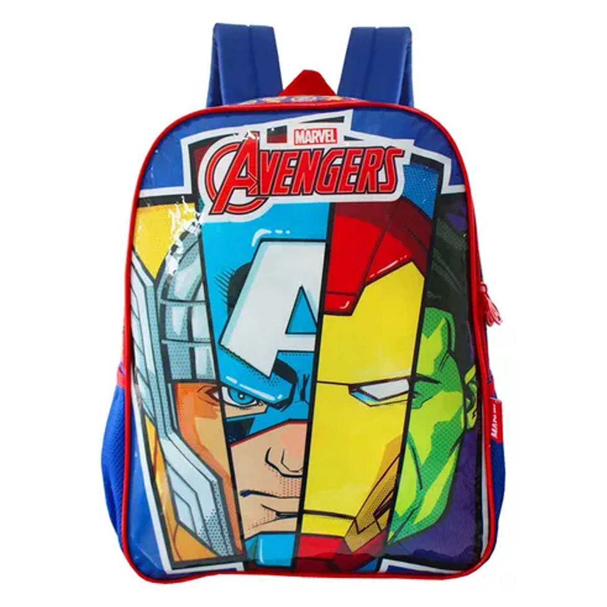 Mochila De Costas Vingadores Azul Grande -Luxcel