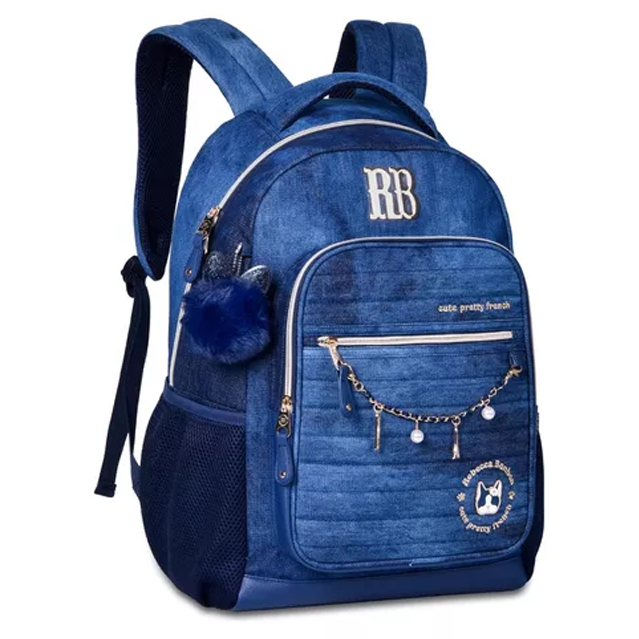 Mochila Costas Rebeca BonBon Jeans Clio