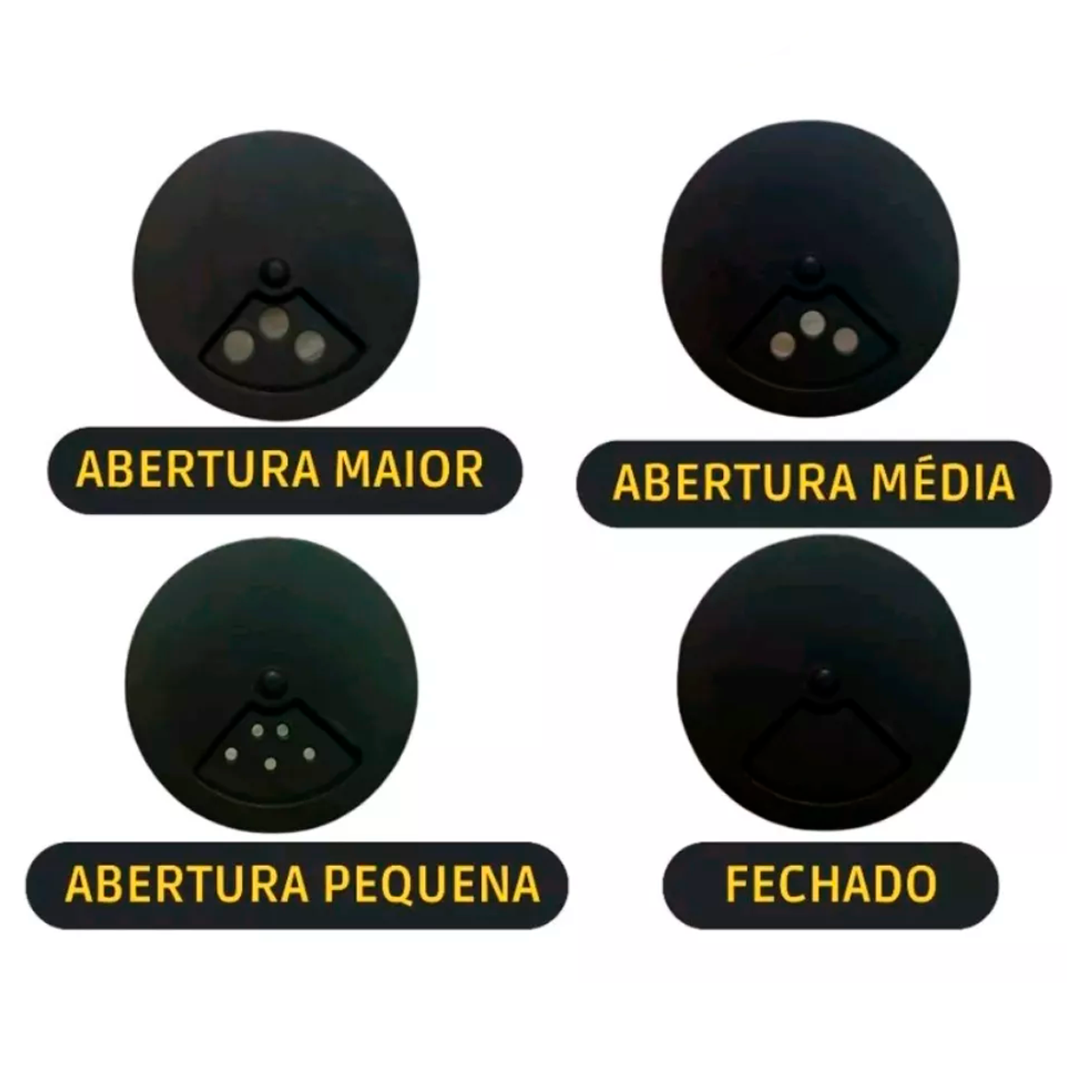 Porta Tempero e Condimento Giratorio 12 Peças Preto Belakasa - Imagem 4